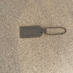 Silver Henri Bendel keychain